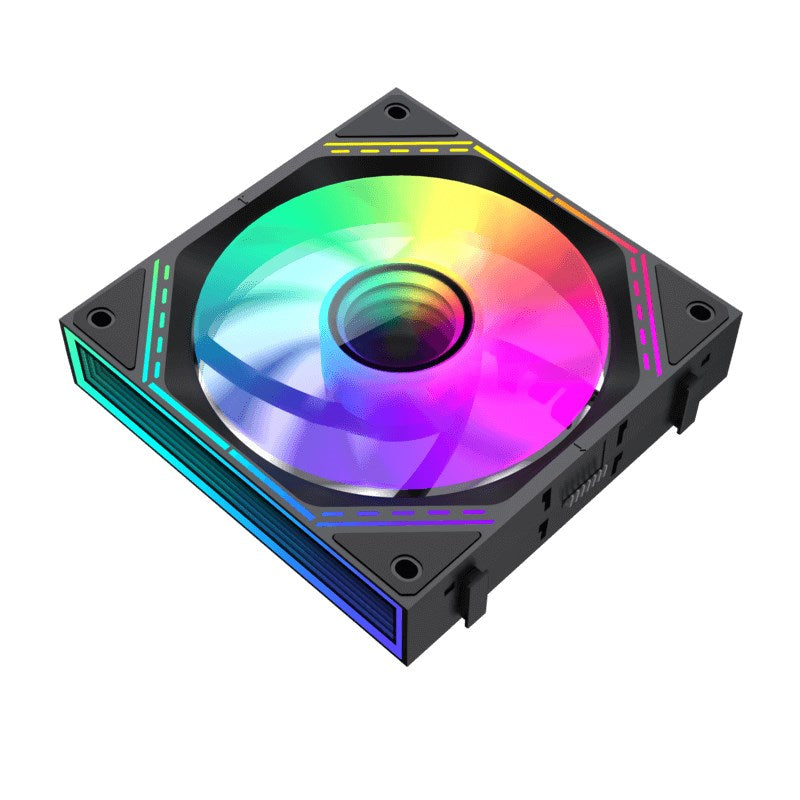 GameMax FN12A-S3I-B 120mm ARGB Case Fan (Pack of 3) GameMax FN12A-S3I-B 120mm ARGB Case Fan (Pack of 3)